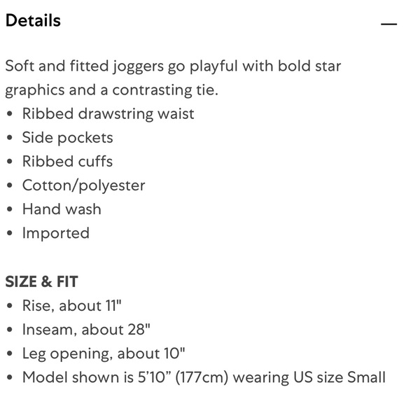 LEA & VIOLA
Star-Print Jogging Pants - Picture 12 of 12